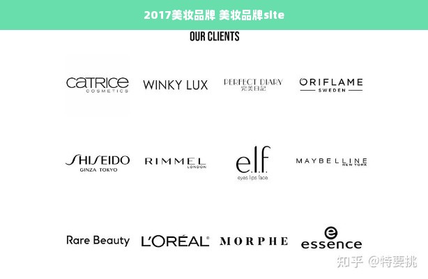 2017美妆品牌 美妆品牌site
